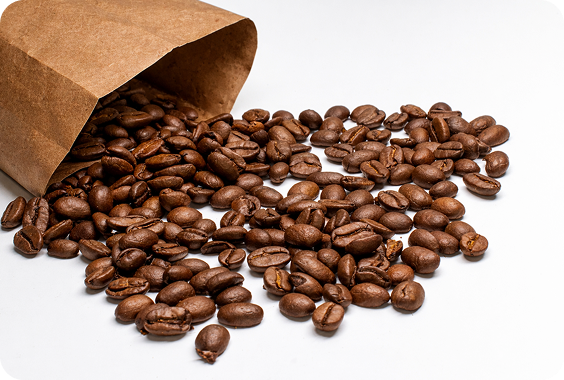 Colombian medium roast coffee beans