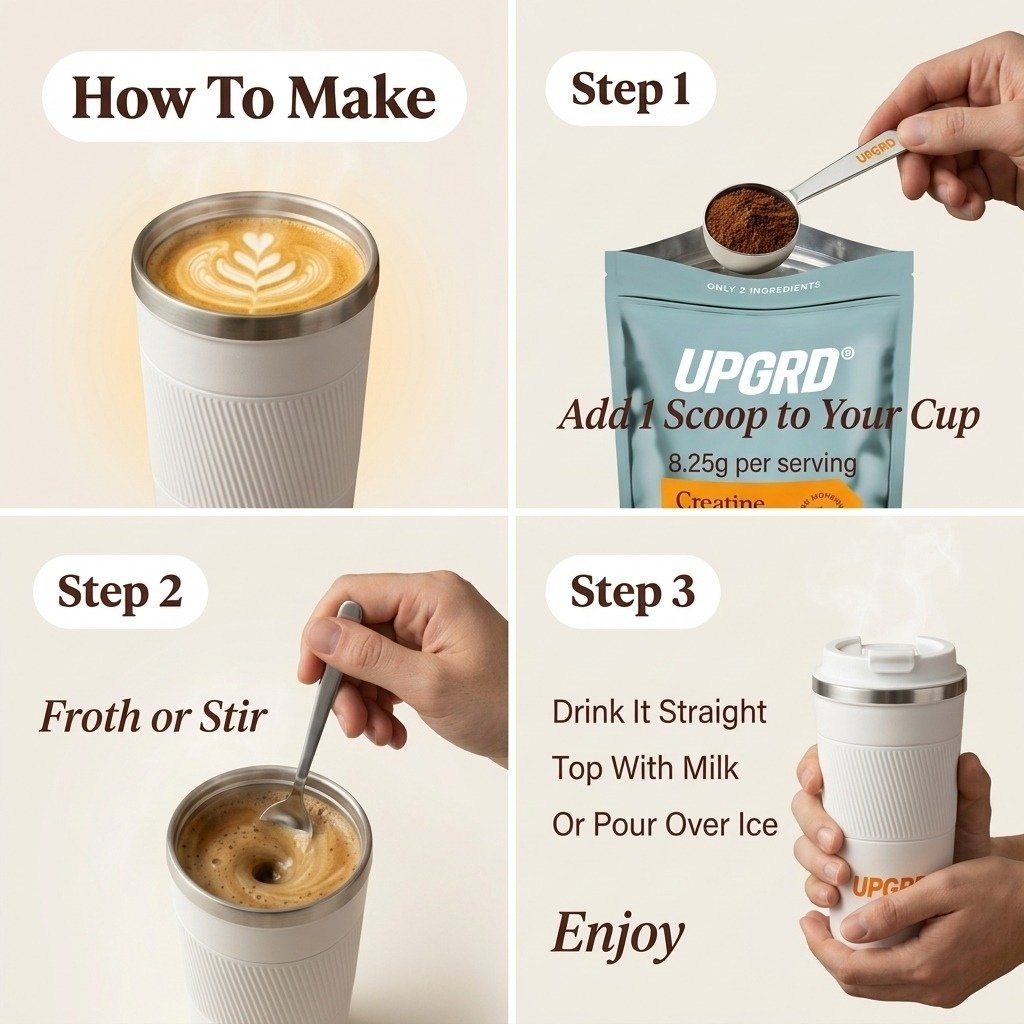CreatineCoffee: Your Daily Muscle Upgrade