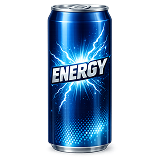 Energy drink can